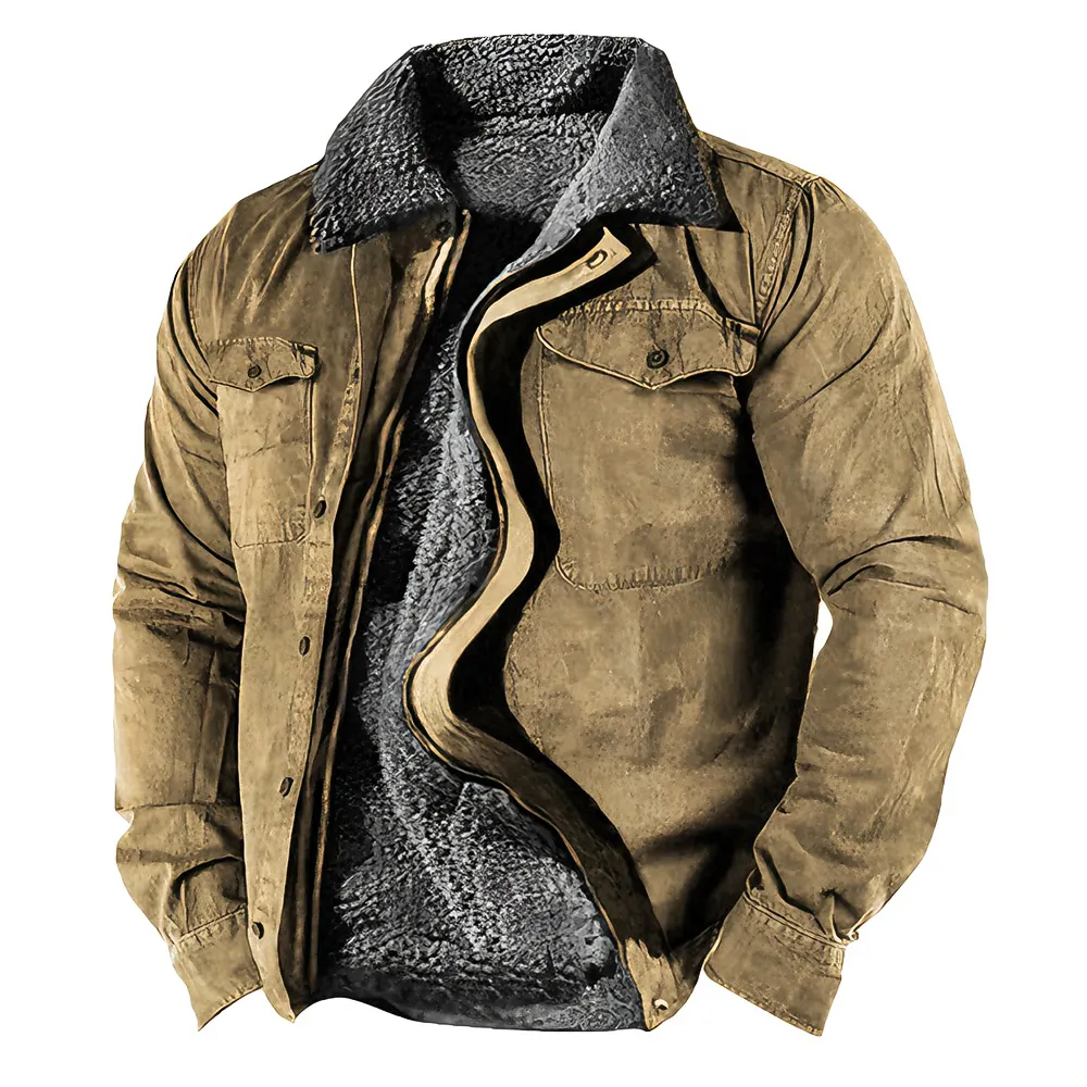 Everyday Fleece Lined Zip Front Coat