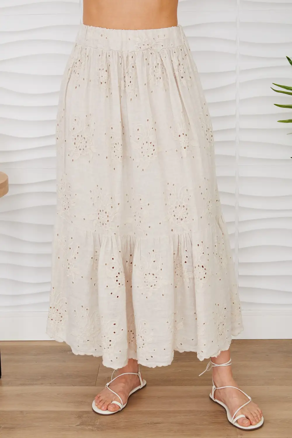 Linen Maxi Skirt