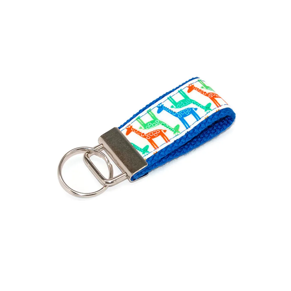 Giraffe Modern Keychain