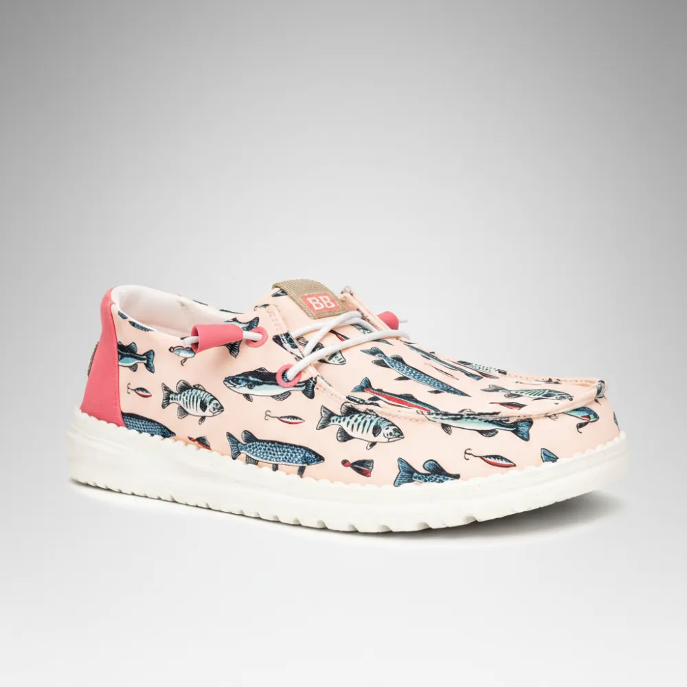 Wendy Fish Lure Casual Slip On Shoes