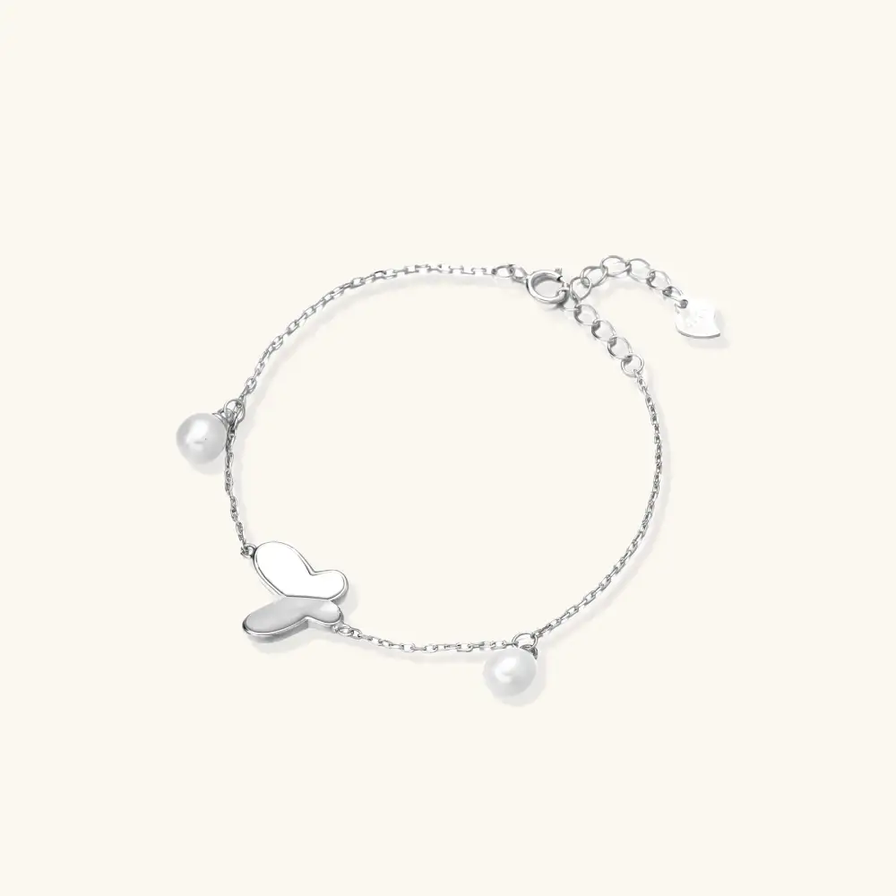 Textured Butterfly Bracelet
