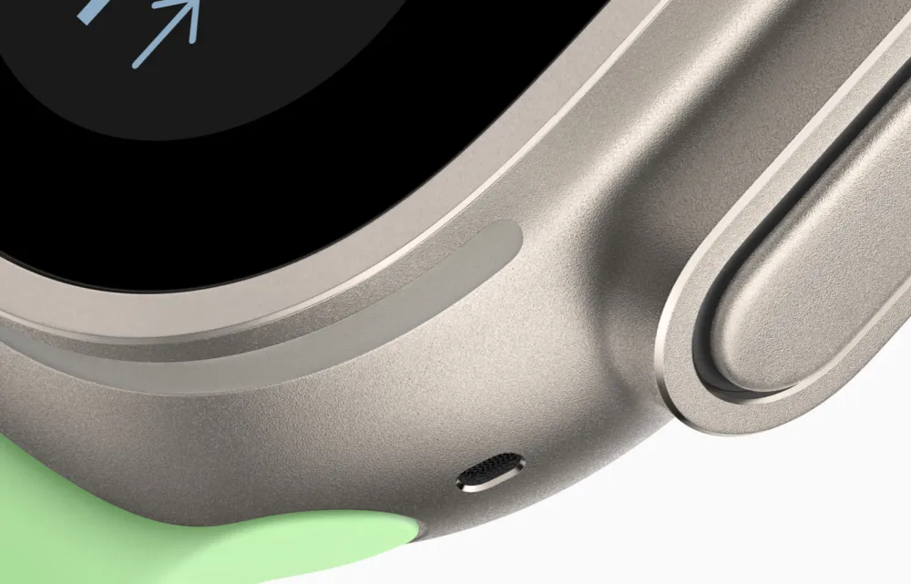Apple Watch Ultra 3 GPS + Cellular — 49mm Titanium Case with Ocean Band