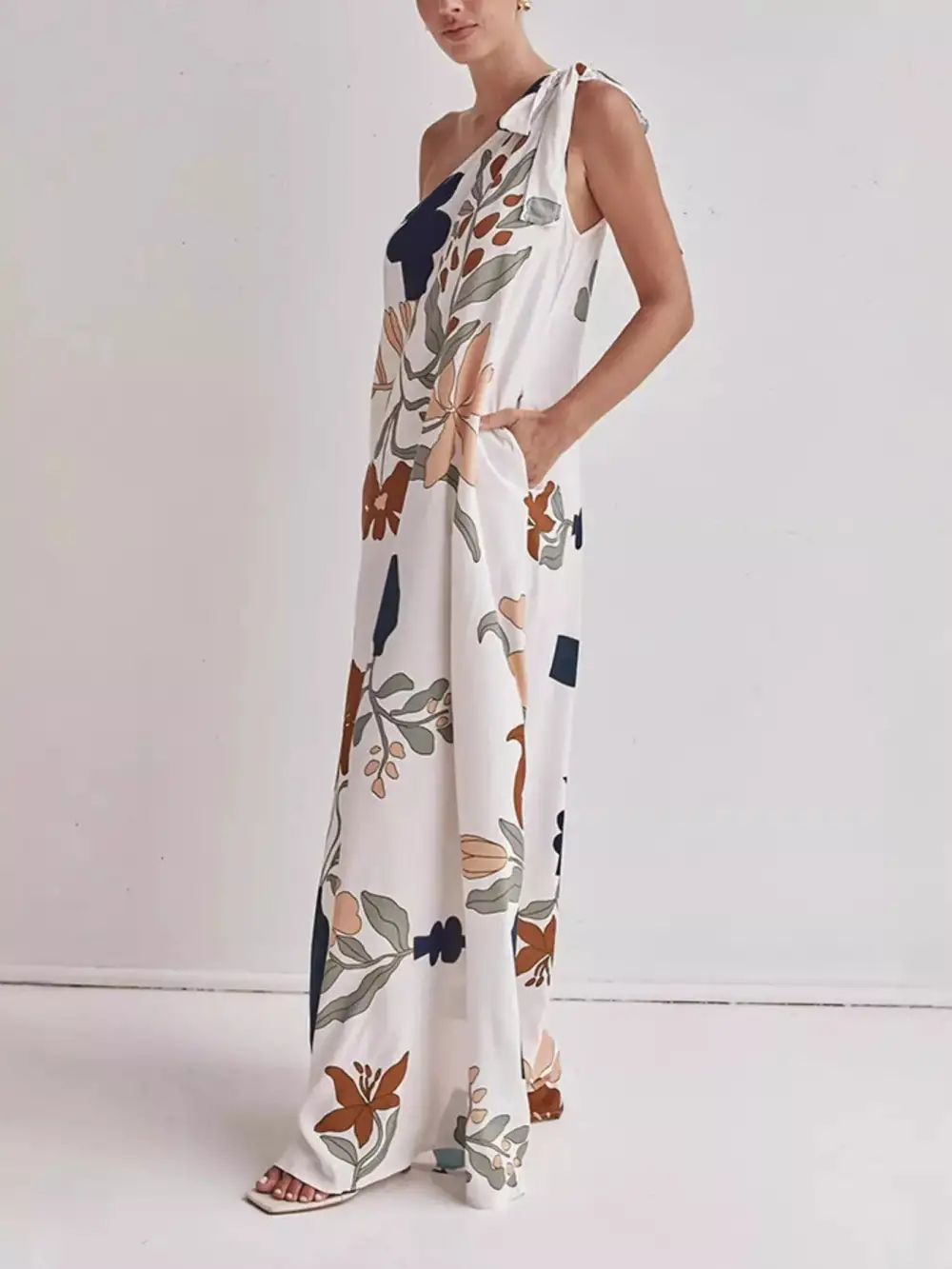 Floral Printed Maxi Dress