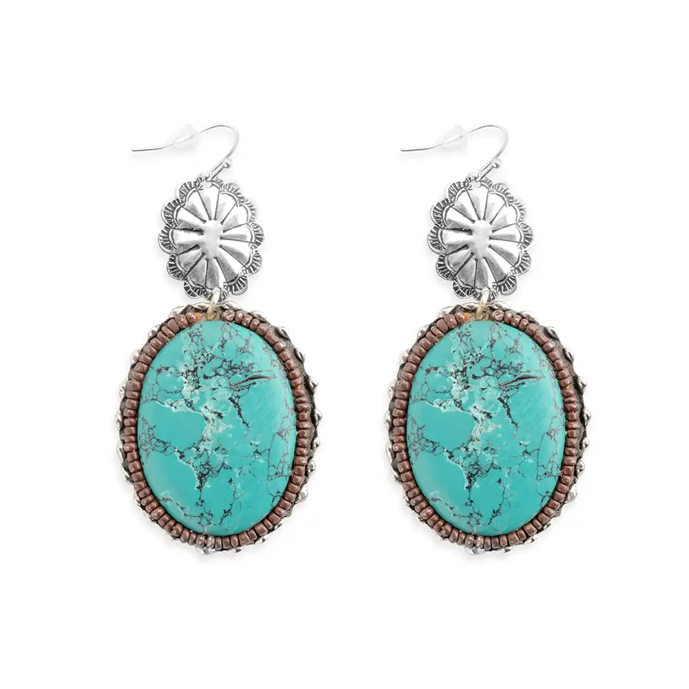 Detailed Decorative Artful Statement Earrings