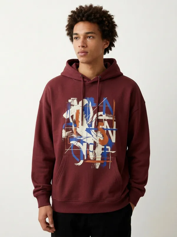 Unisex Abstract Art Graphic Hoodie