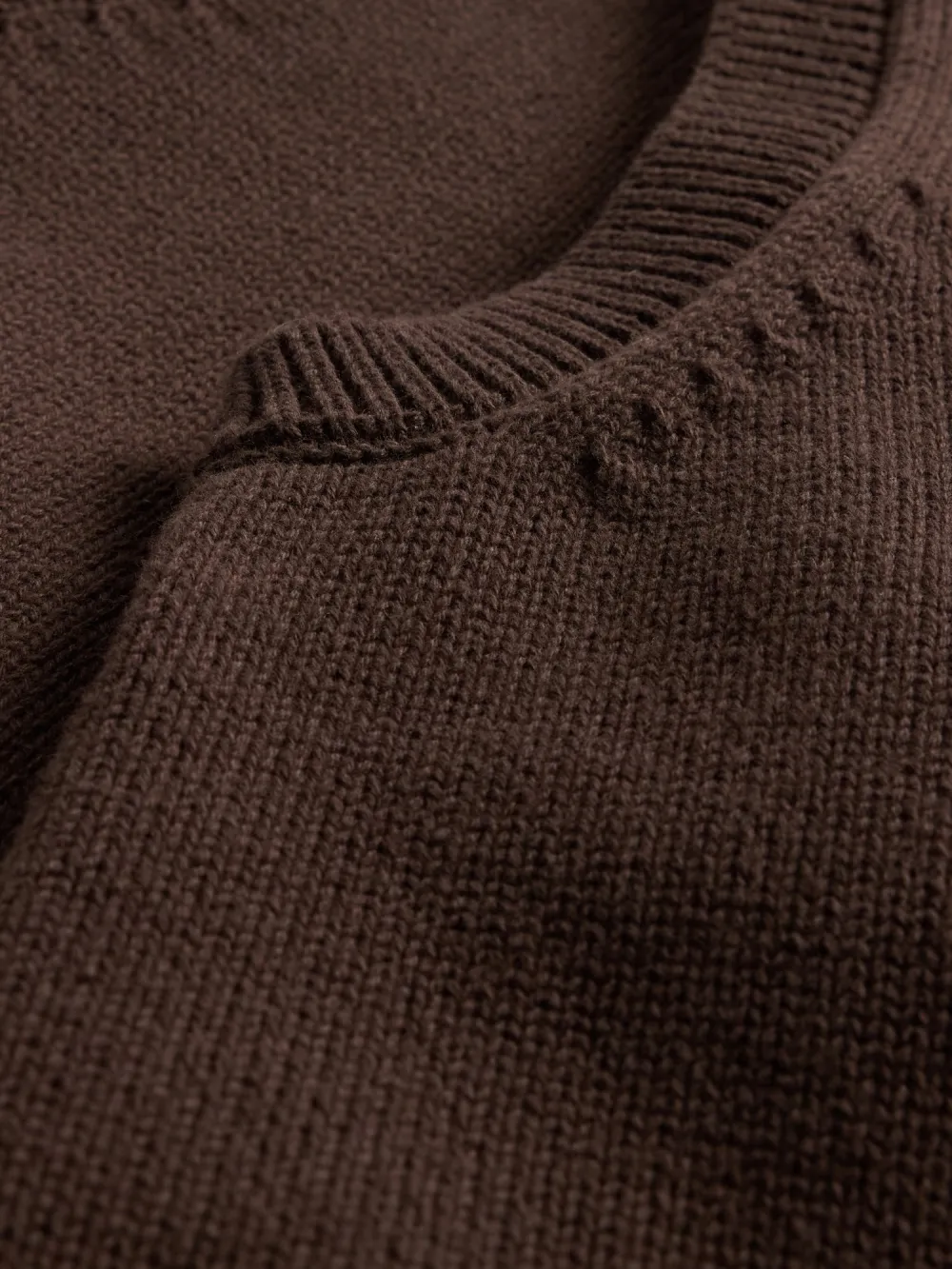 Round Neck Sleeveless Cardigan