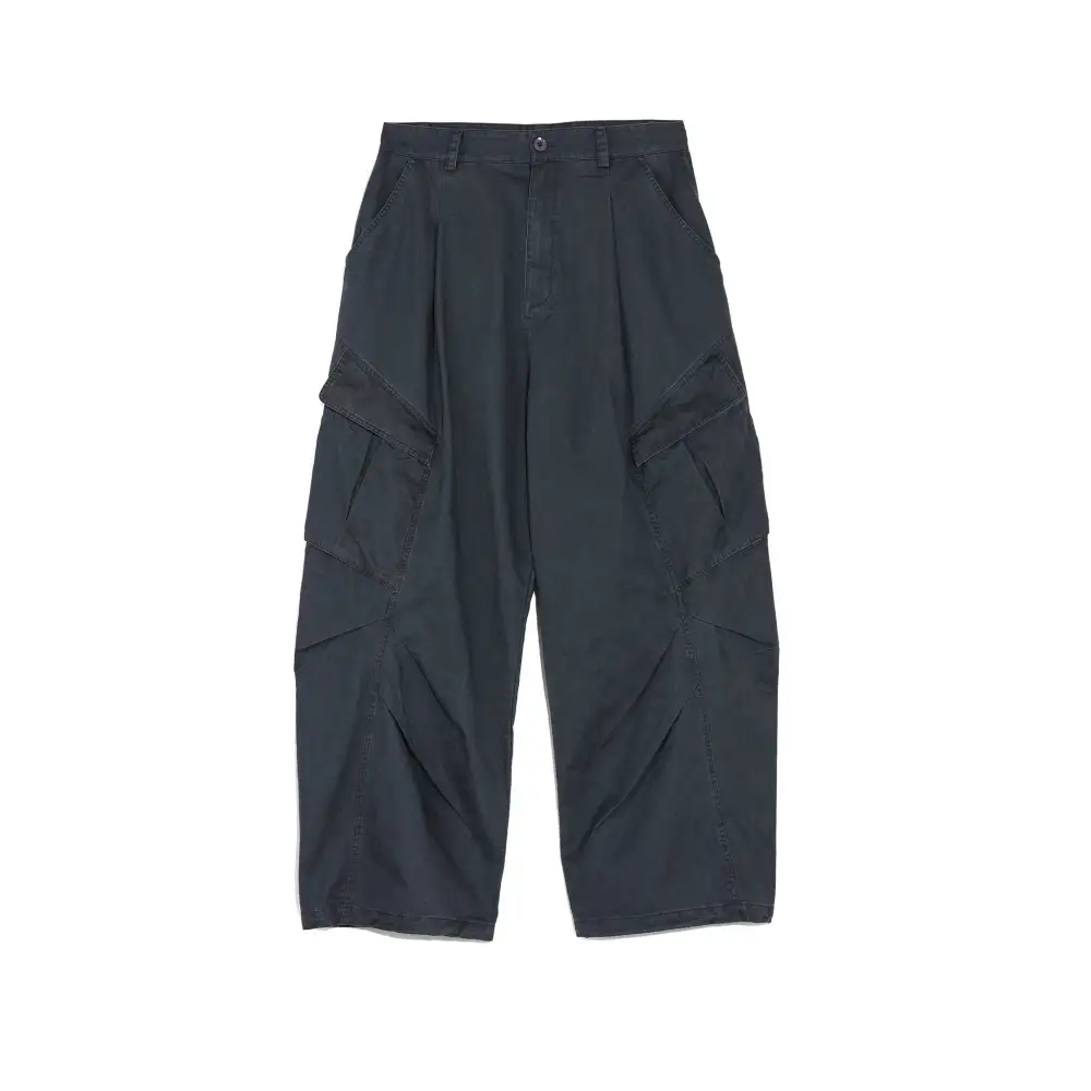 Relaxed Structured Cargo Pants