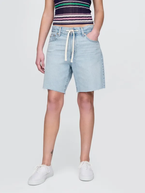 Mid Waist Women's Shorts