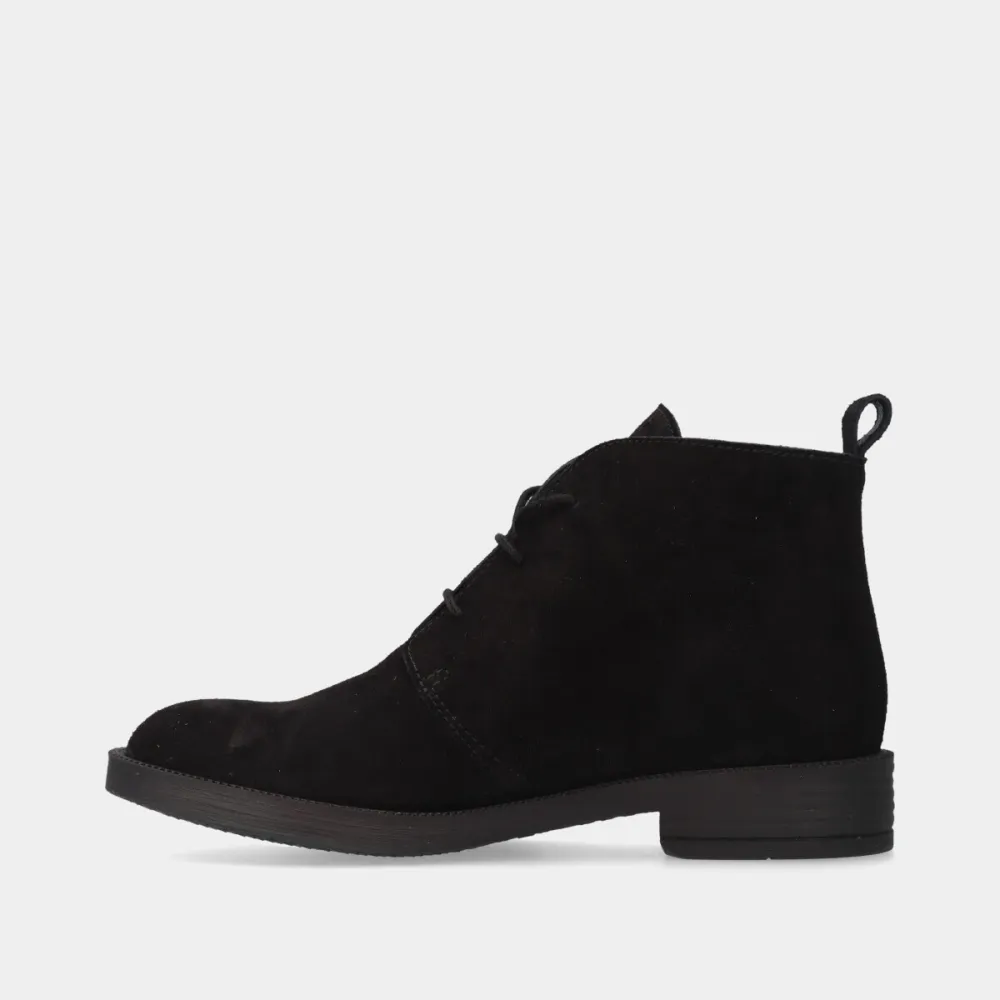 Suede Comfort Lace Up Ankle Boots