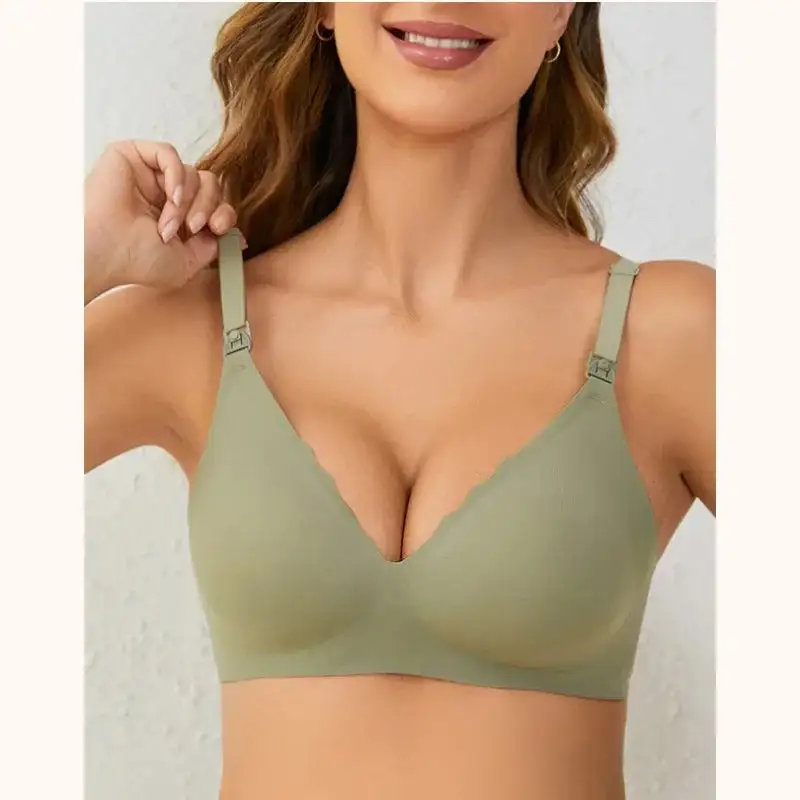 Soft Cotton Maternity Nursing Bra