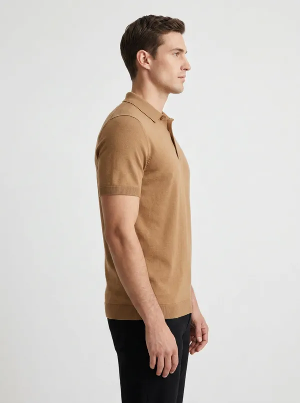Modern Tailored-Look Men's Polo Shirt