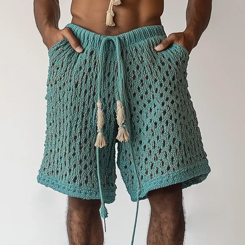 Relaxed Woven Pocket Shorts