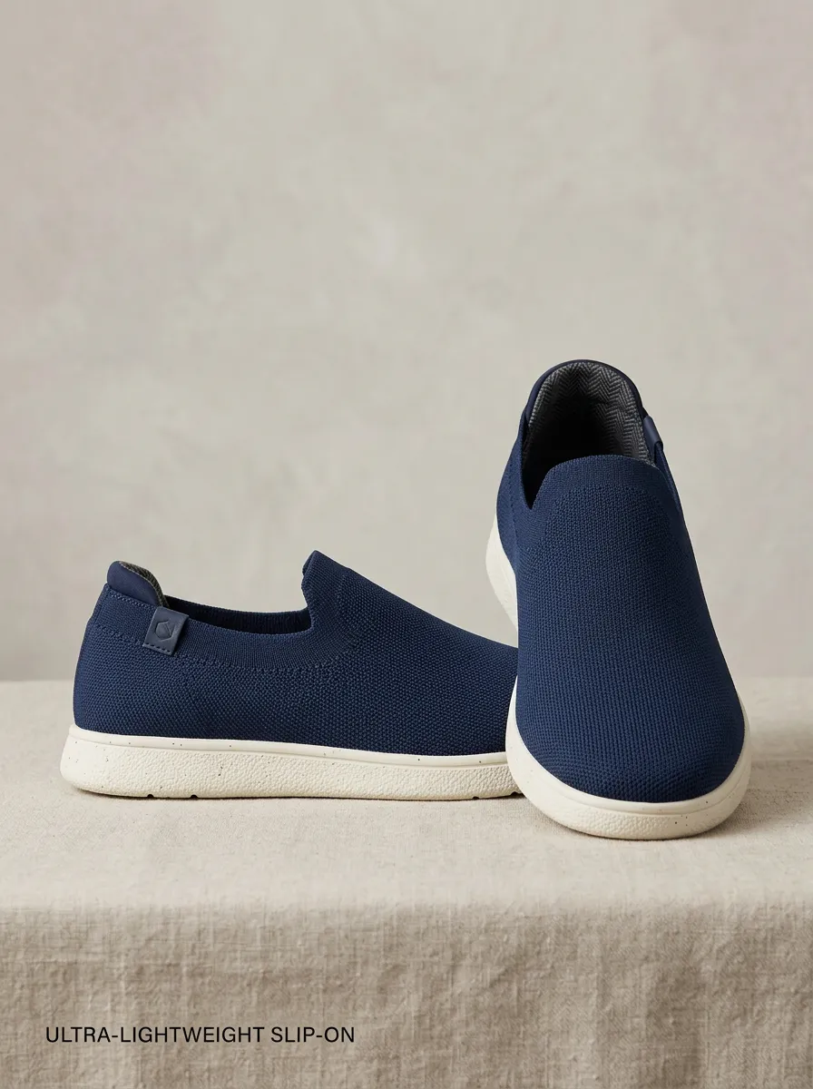 Practical Minimalist Graphic Daily Wear Men's Stretch Canvas Shoes