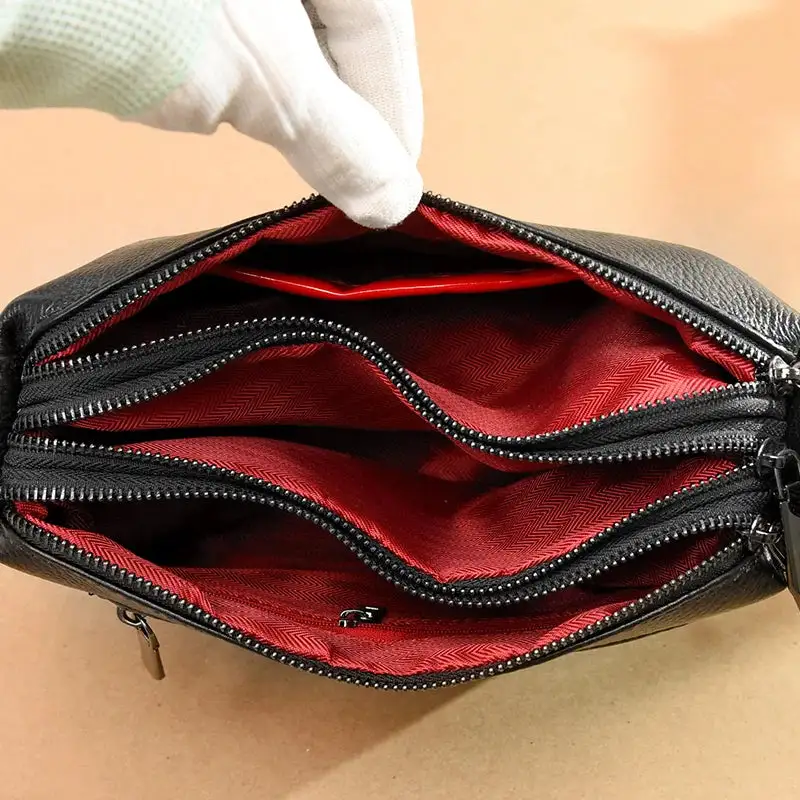 Contemporary Icon: Genuine Leather Designer Shoulder Bag
