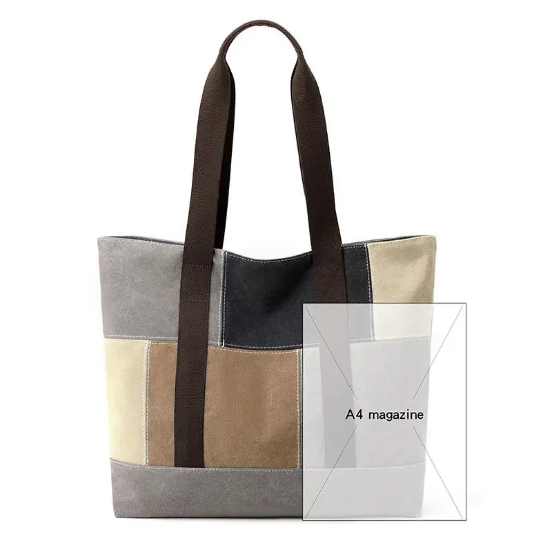 Structured Roomy Casual Shoulder Bag