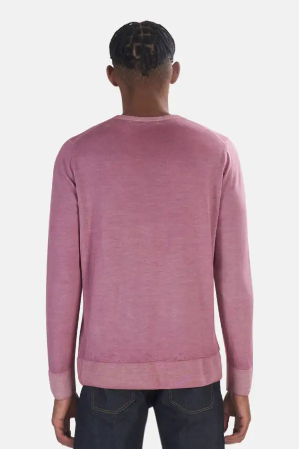 Cashmere Wool Ribbed Sweater
