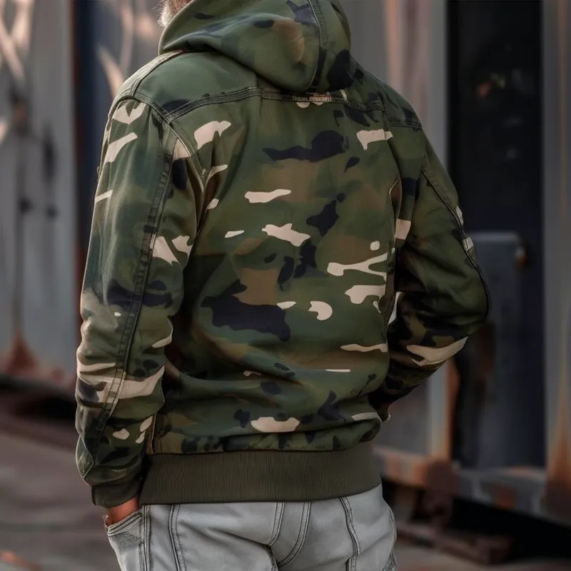 Utility Pocket Camo Jacket