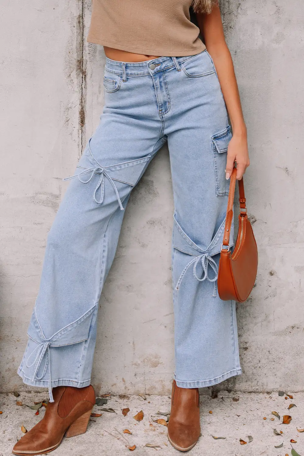 Cargo Denim Jeans