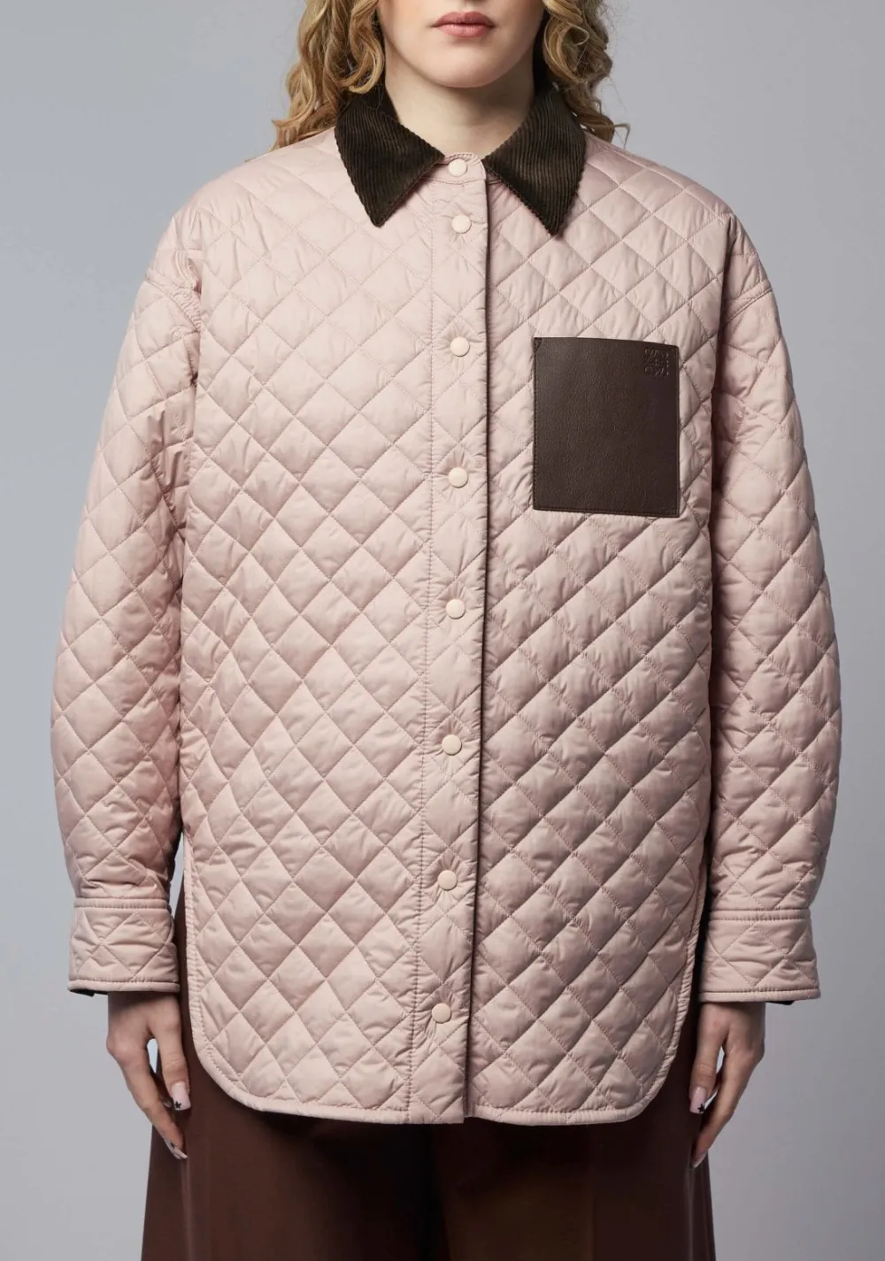 Quilted Layered Shirt Jacket