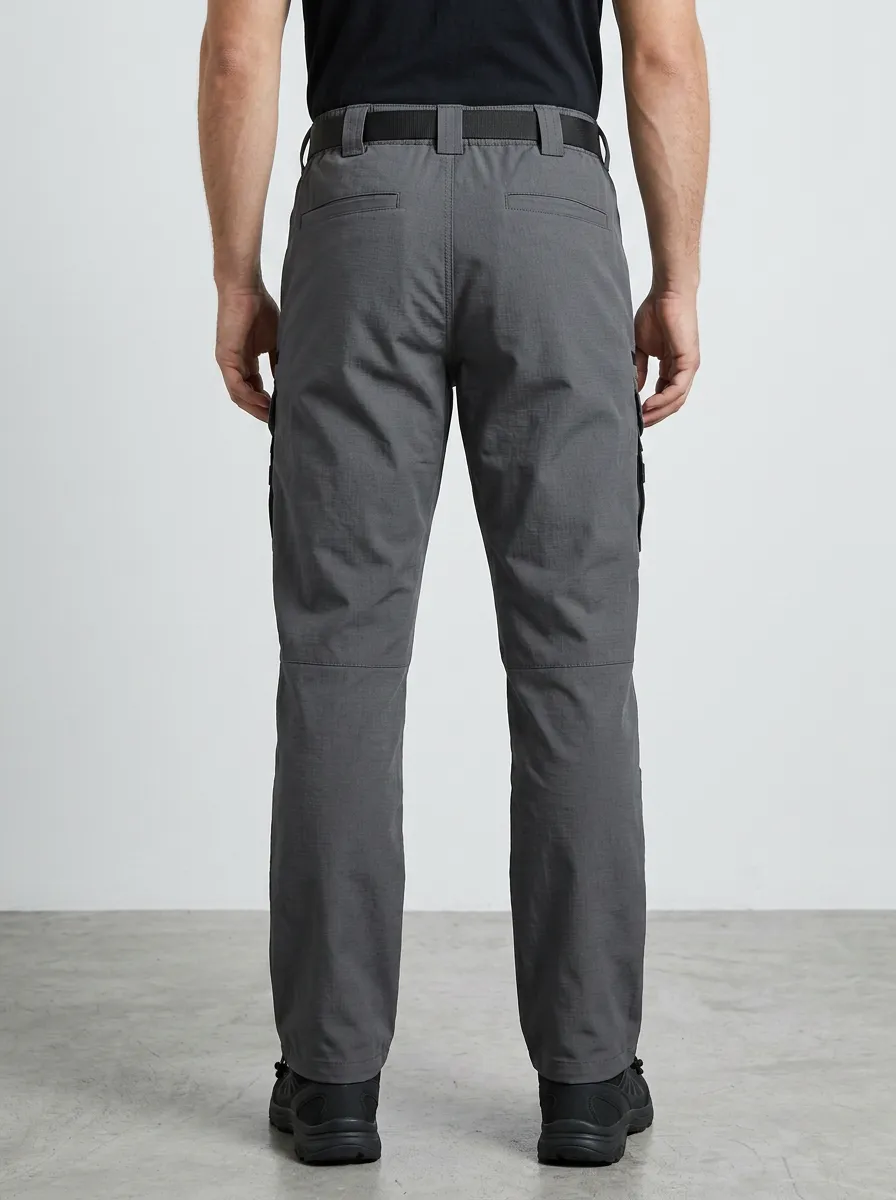 Technical-Look Outdoor Cargo Work Pants