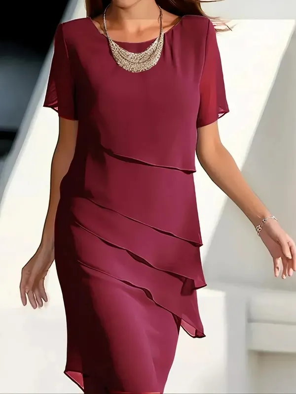 Elegant Chiffon Dress