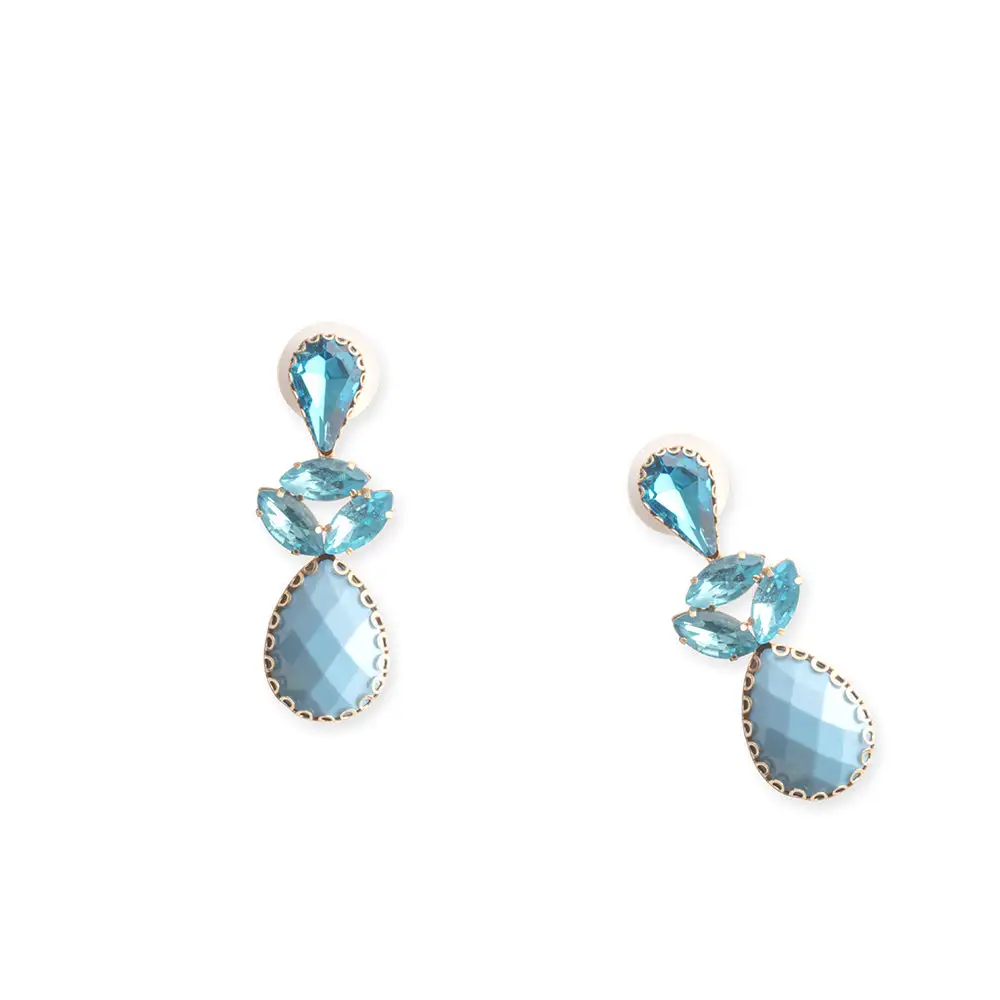 Elegant Crisp Artful Statement Earrings