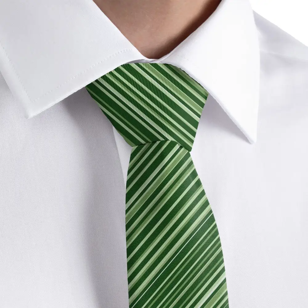 Modern Stripe Motif Necktie