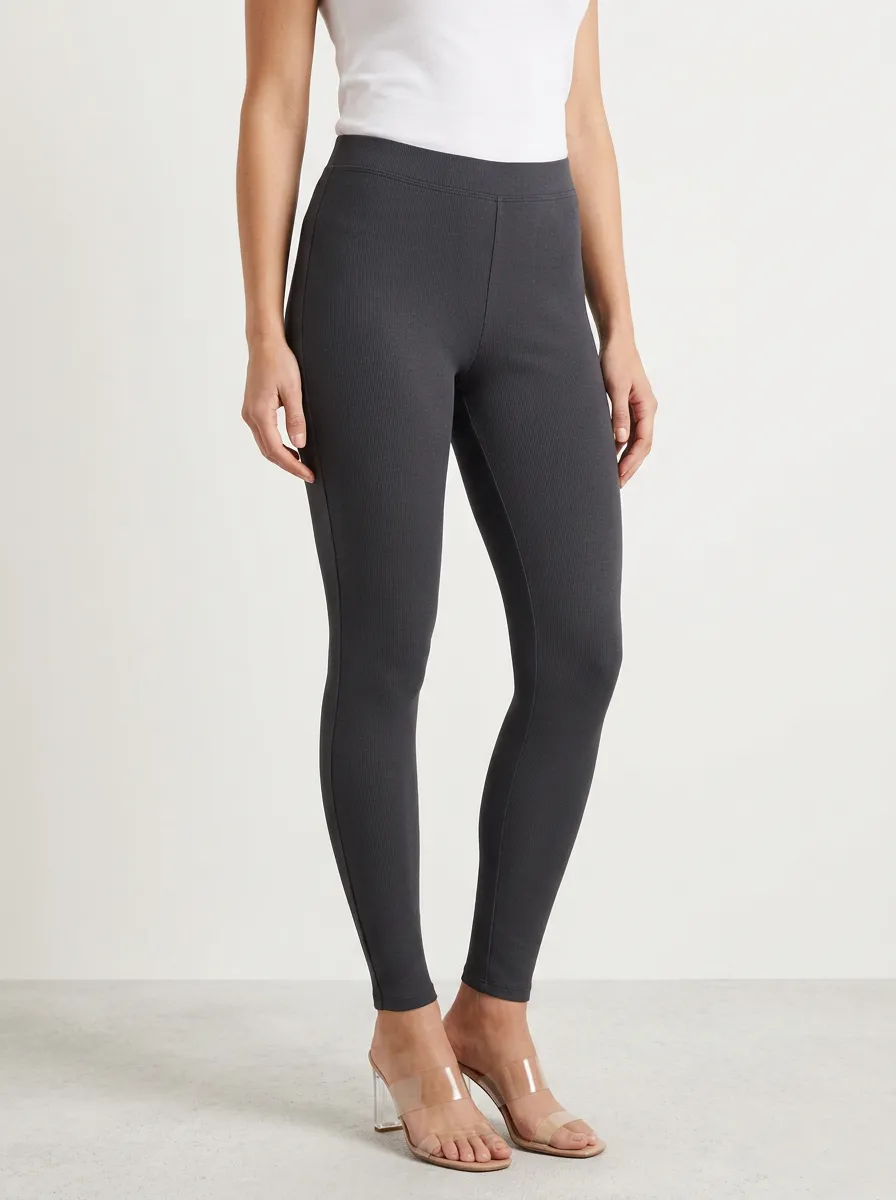 High-Stretch Mid-Rise Casual Mid-Rise Stretch Pants