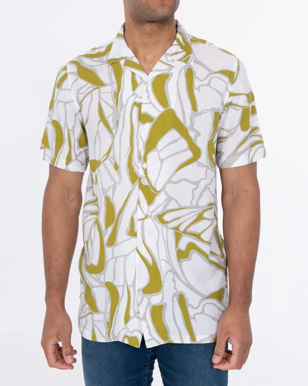 Short Sleeve Revere Shirt