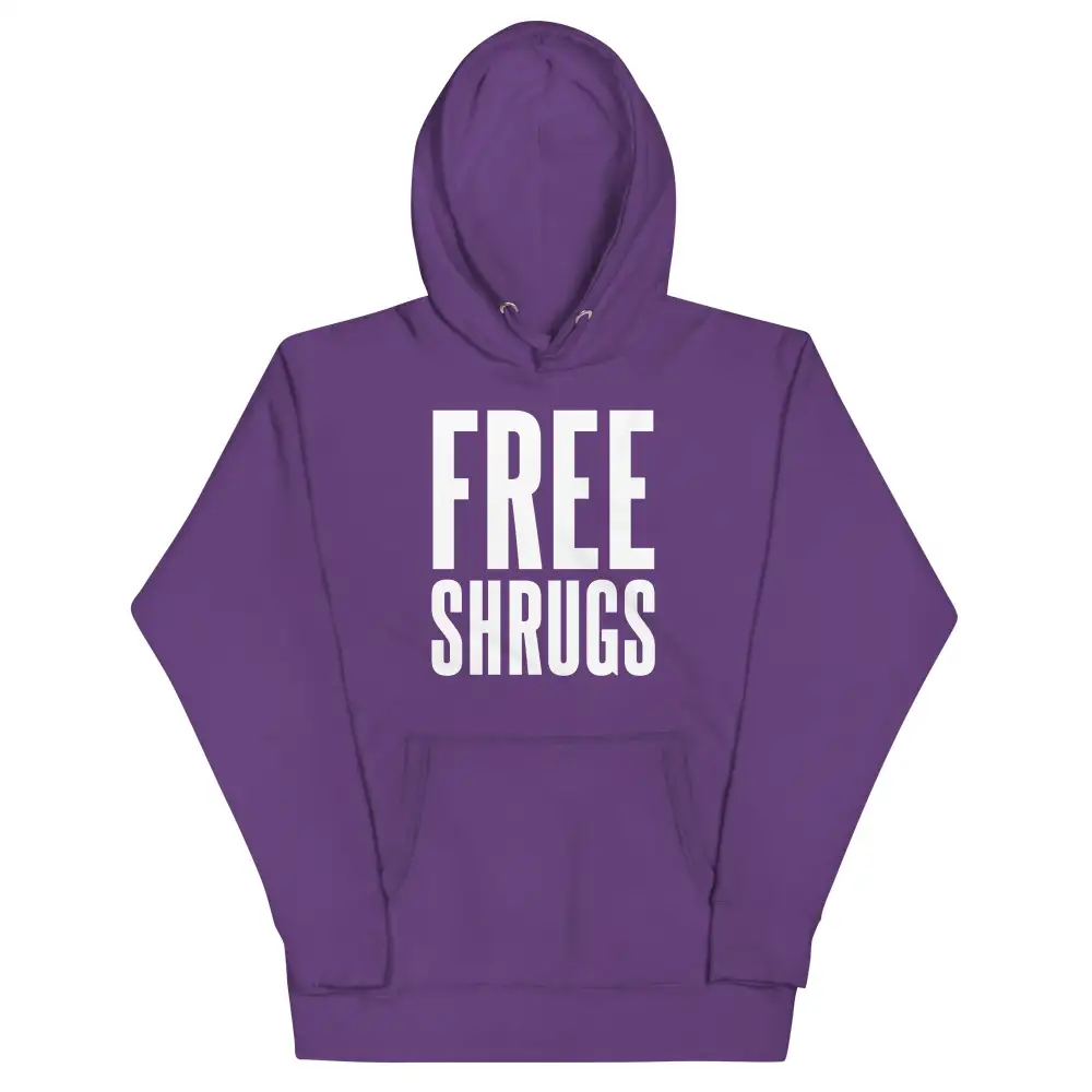 Free Shrugs Unisex Comfort Hoodie