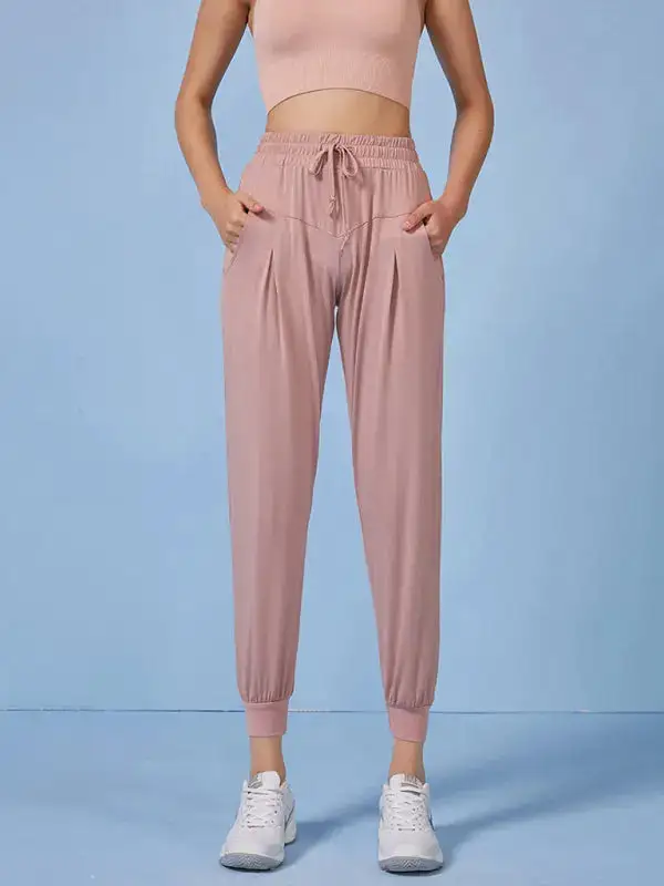 Quick Drying Loose Running Trousers Fitness Pants