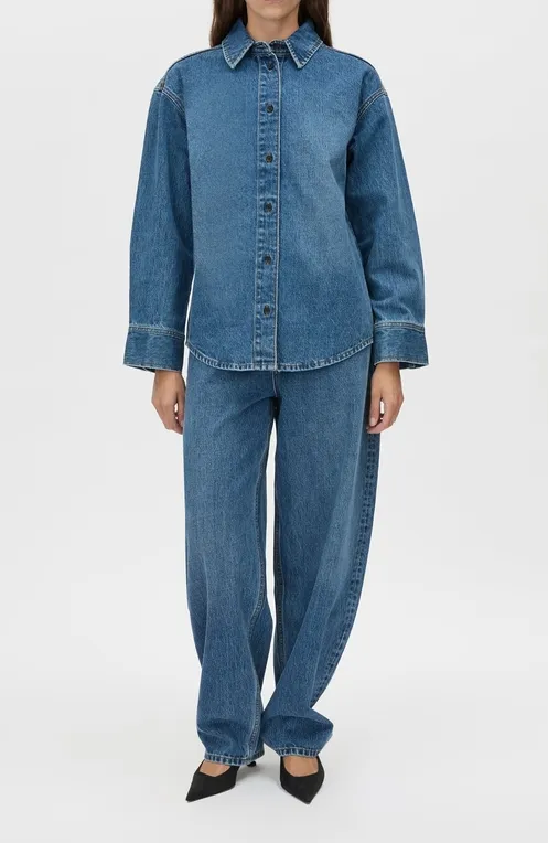 Dark Classic Blue Denim Classic Shirt