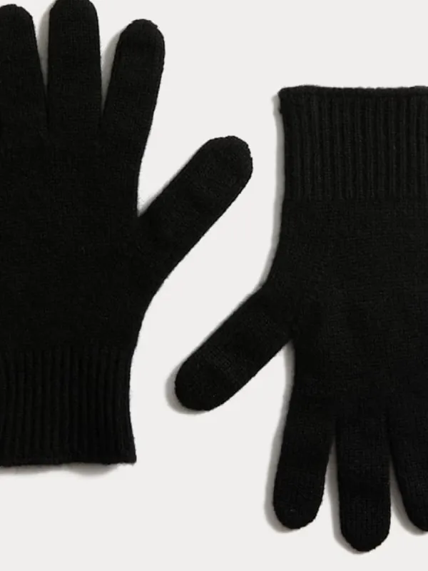 Minimalism Style Knit Gloves