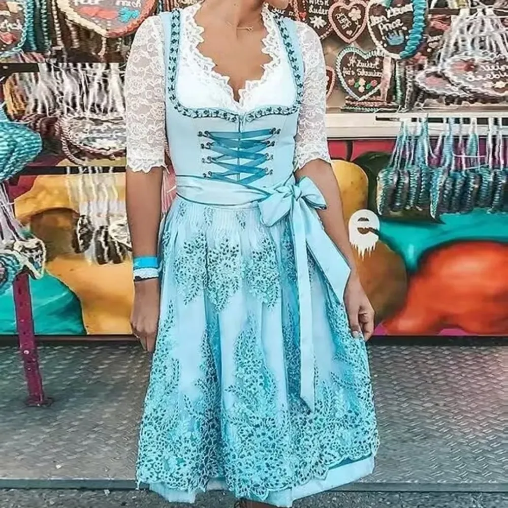 Women's Dirndl-Inspired Dress