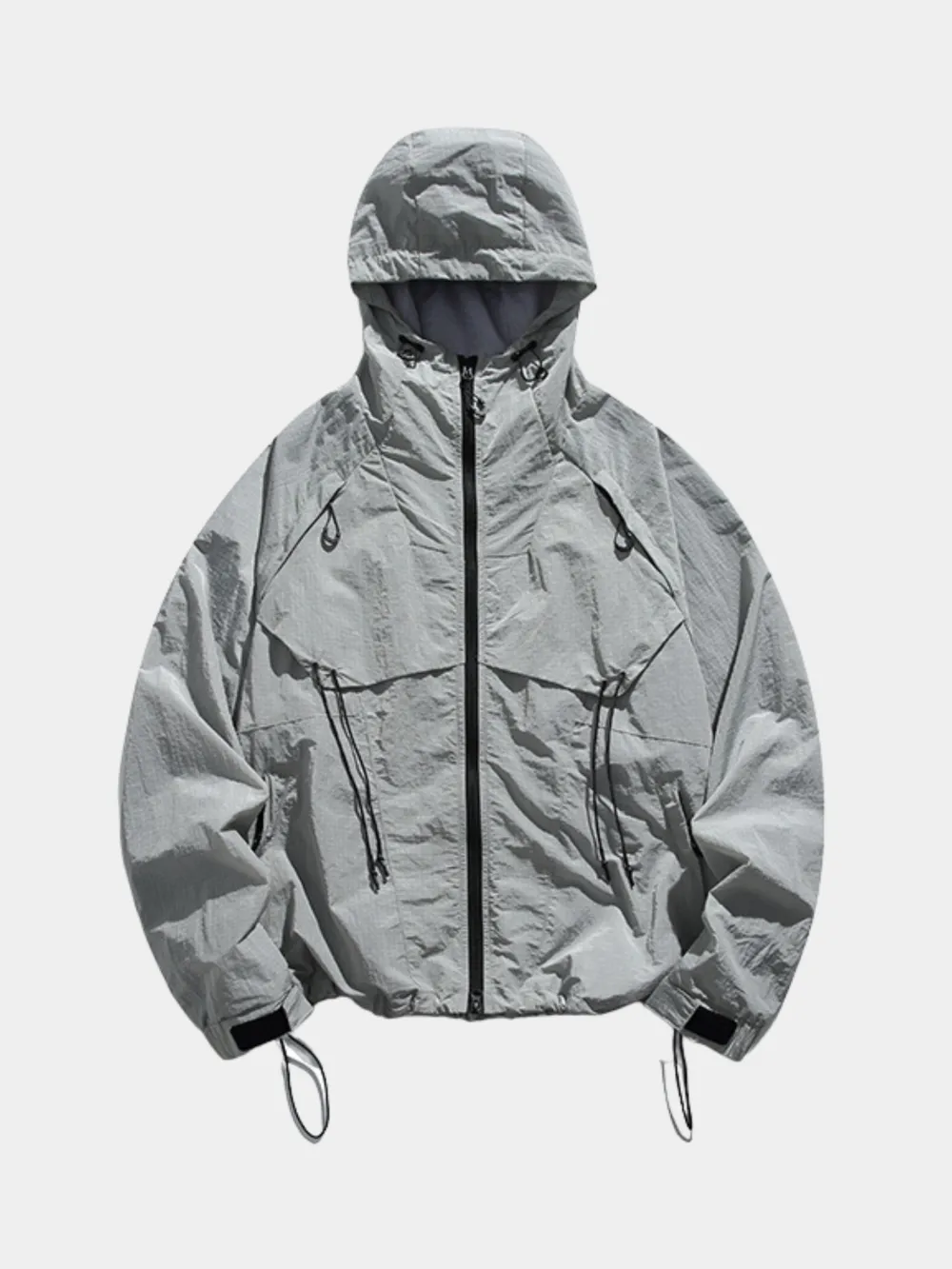 Water Repellent Lightweight Adjustable Softshell Outdoor Jacket