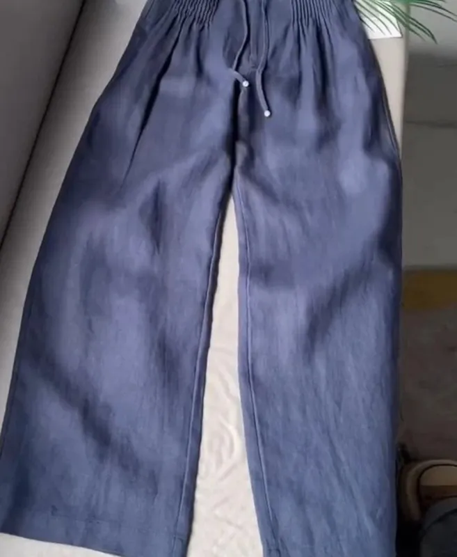 Wide-Leg Trousers
