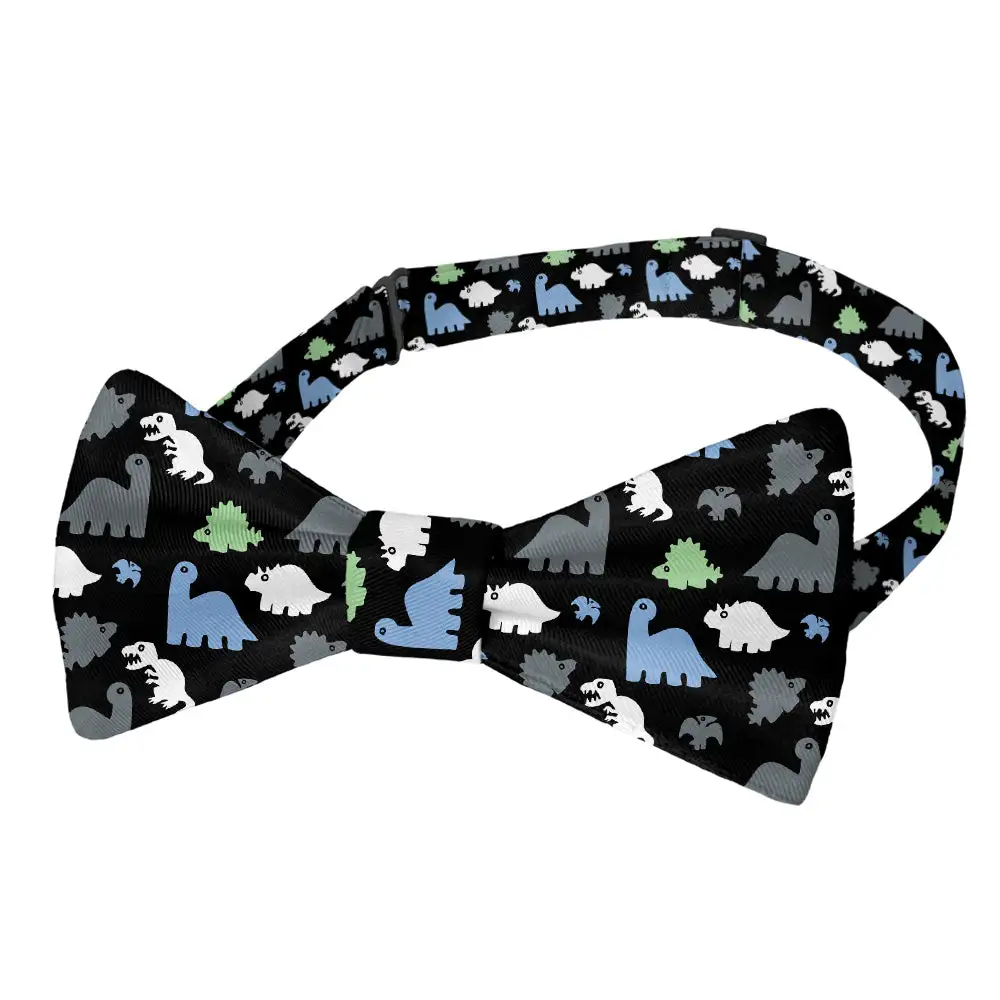 Dinosaur Pattern Bow Tie