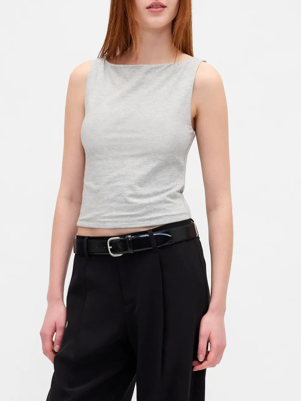 Short Sleeveless T-Shirt