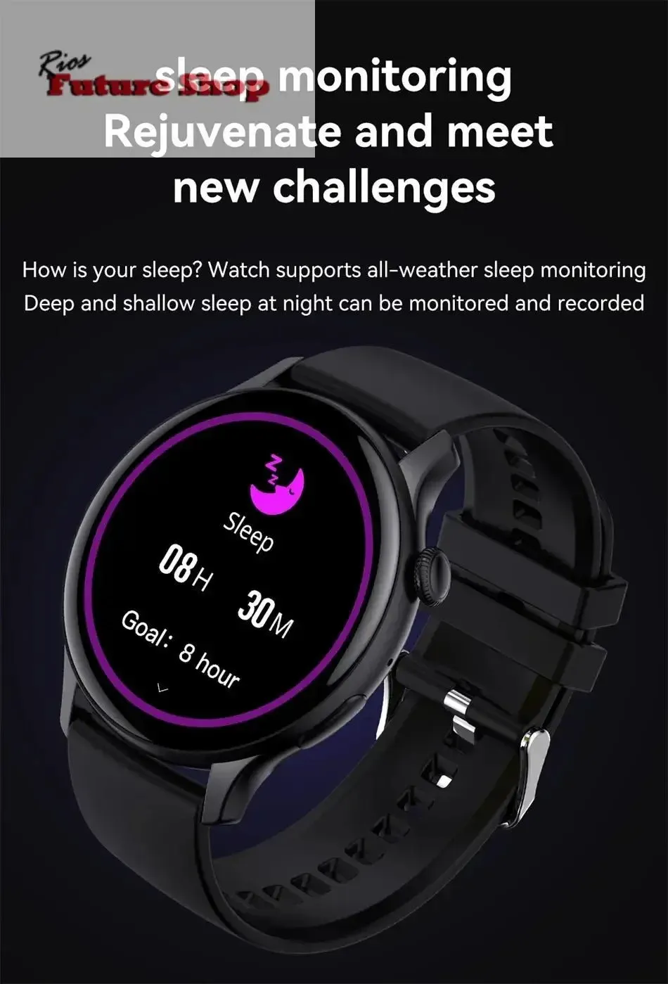 True AMOLED Sports Smartwatch