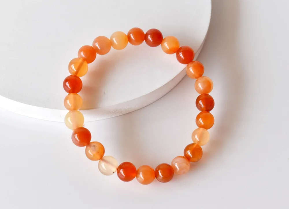 Refined Charm Bracelet Orange