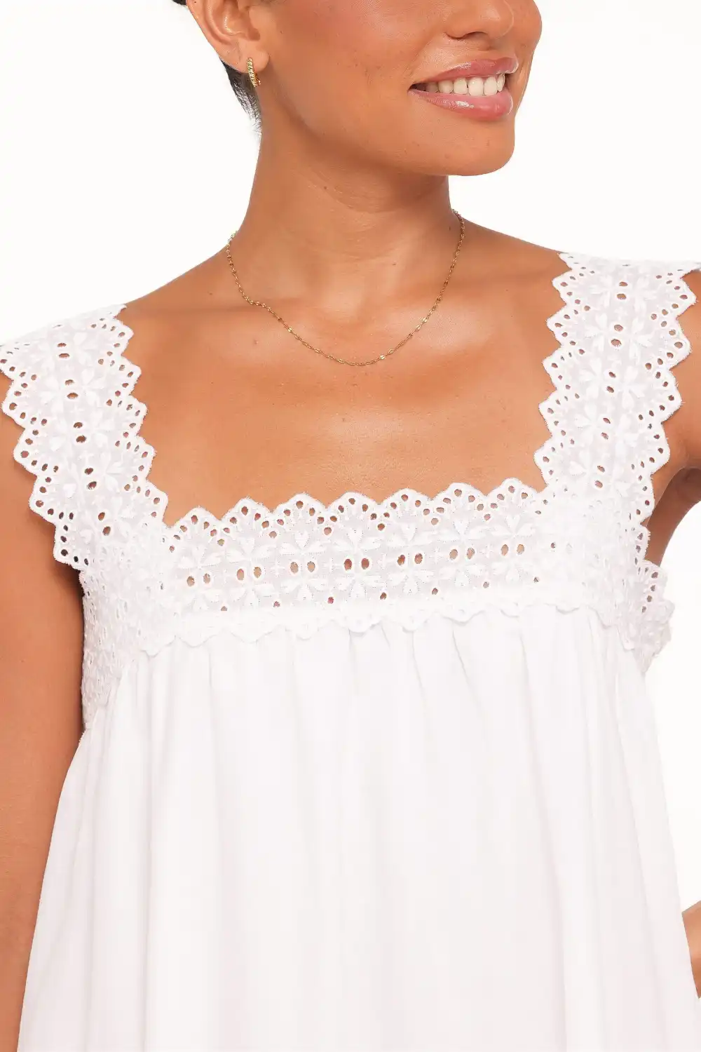Cotton Midi Dress