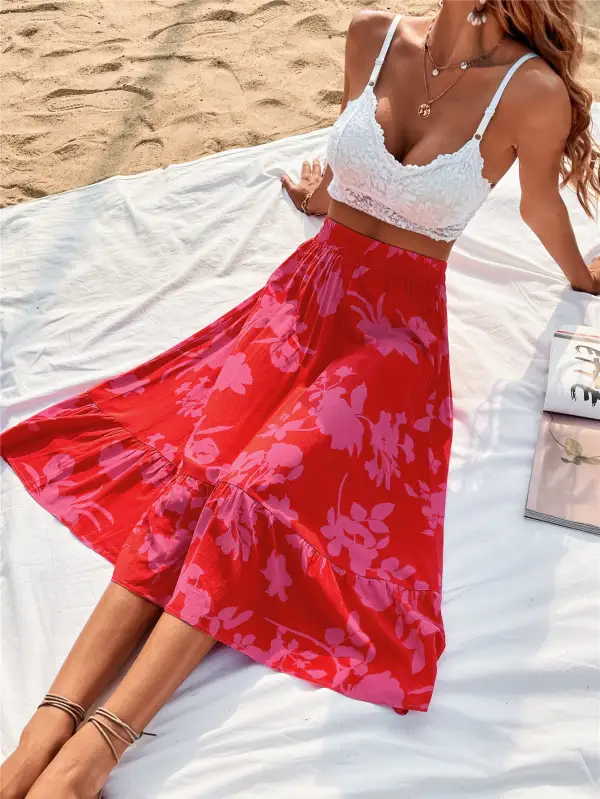 Laidback High Waist Skirt