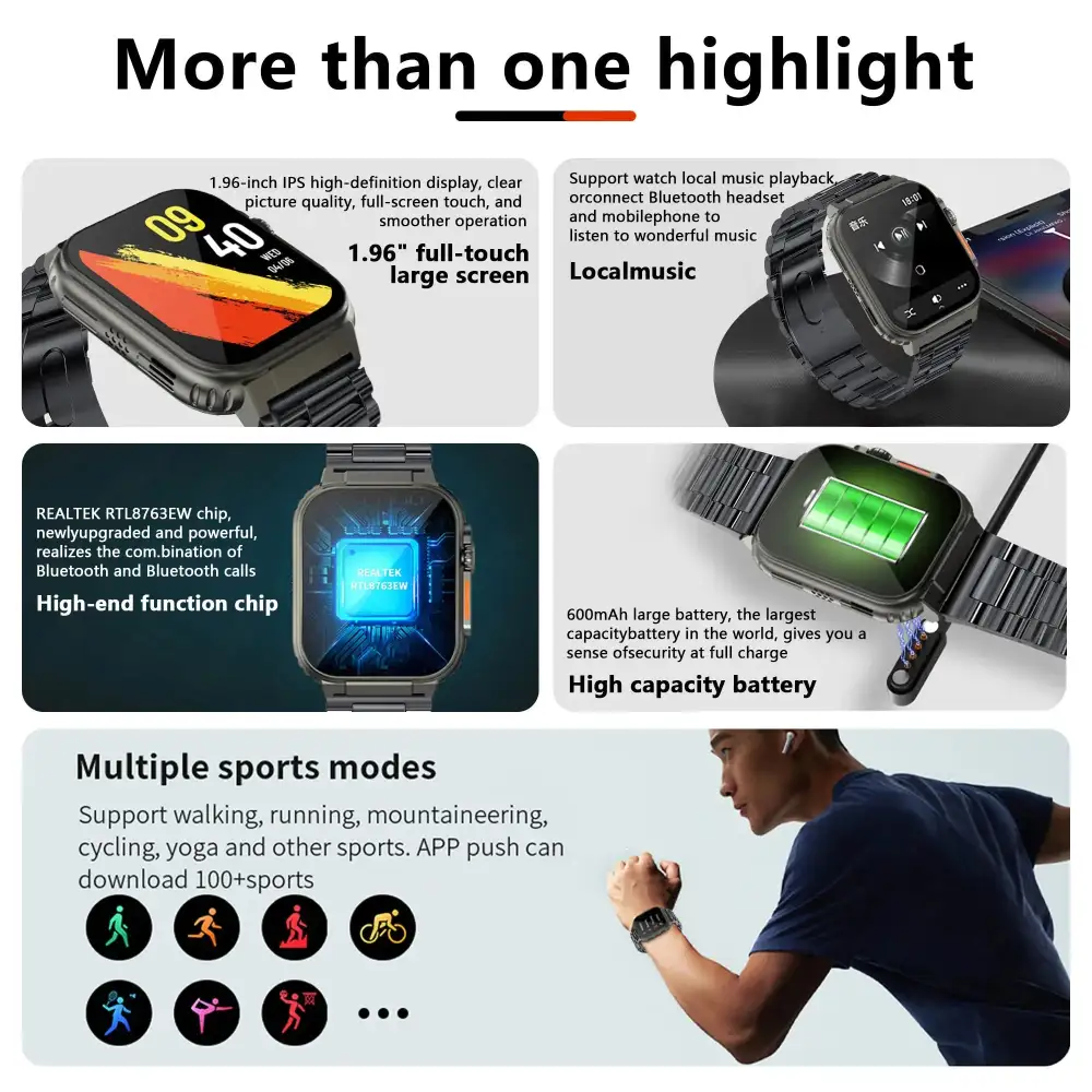 Heavy Duty Smart Watches for Men