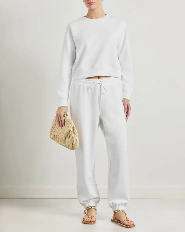 Neat Structured Crewneck Pullover