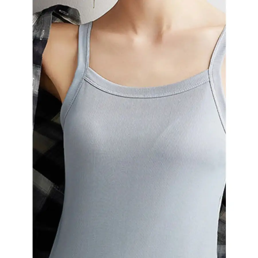 Plus Size Scoop Neck Tank Top