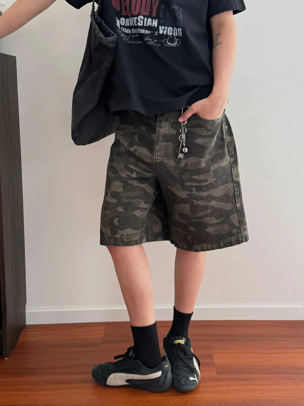 Essential Camouflage Shorts