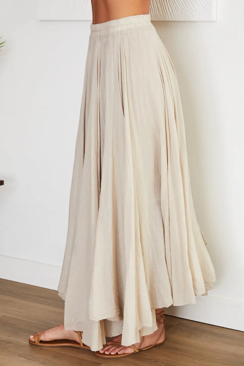 Refined Maxi Skirt