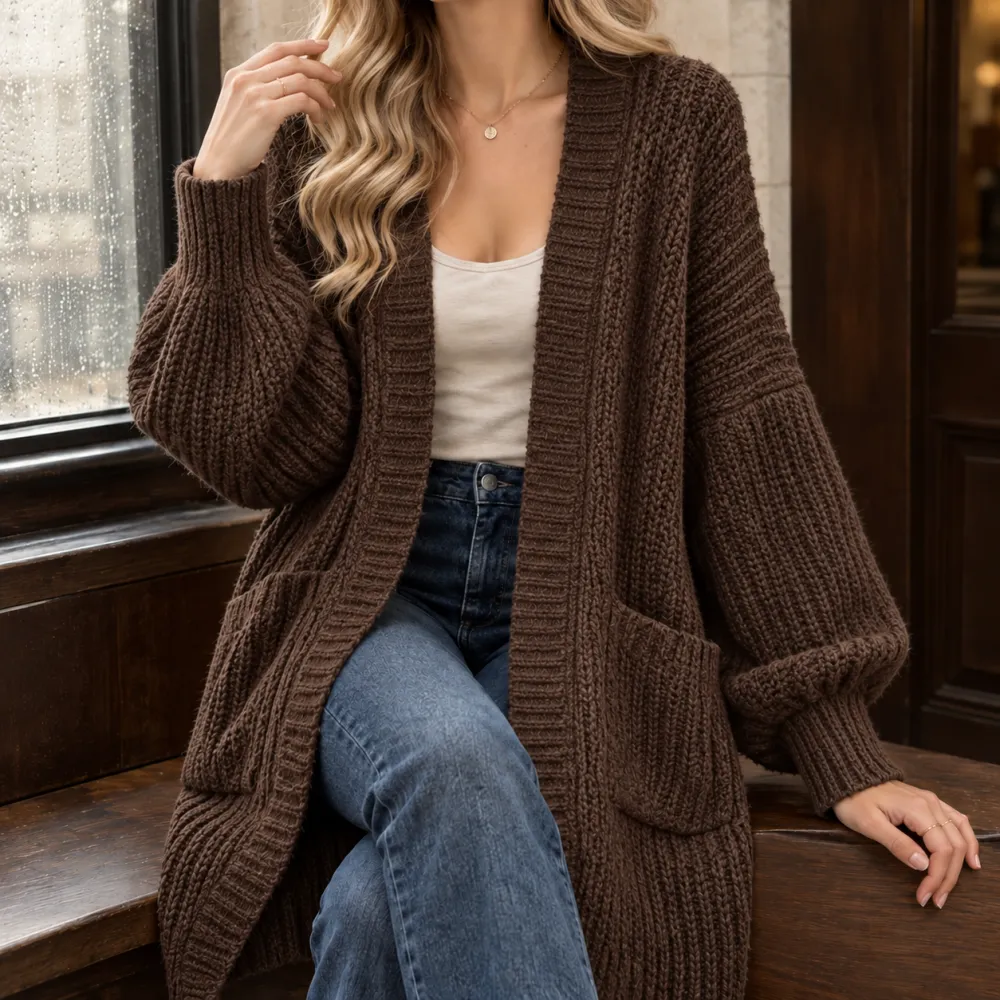 Chunky Knit Cardigan