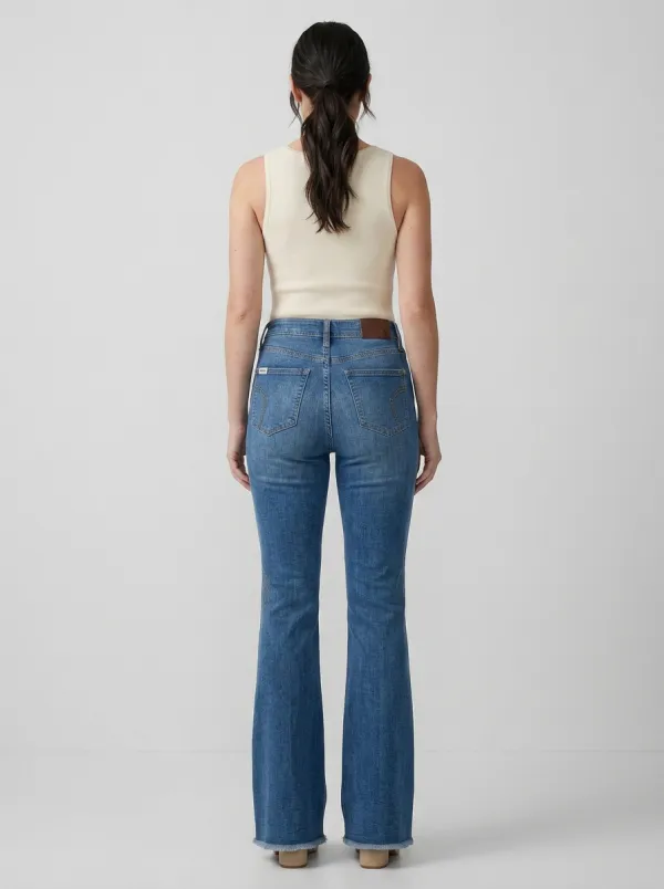 Women's High Waist Casual Denim Jeans