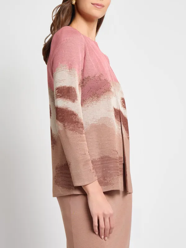 Round Neck Open Top Knitwear